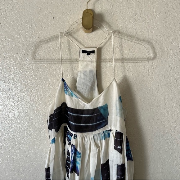 Tibi Pleated Camisole Peplum Racerback Blouse size 2 - Picture 7 of 14